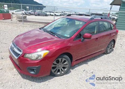 2012 Subaru Impreza 2.0I Sport Limited из США, поврежденный, VIN JF1GPAR63CH238217